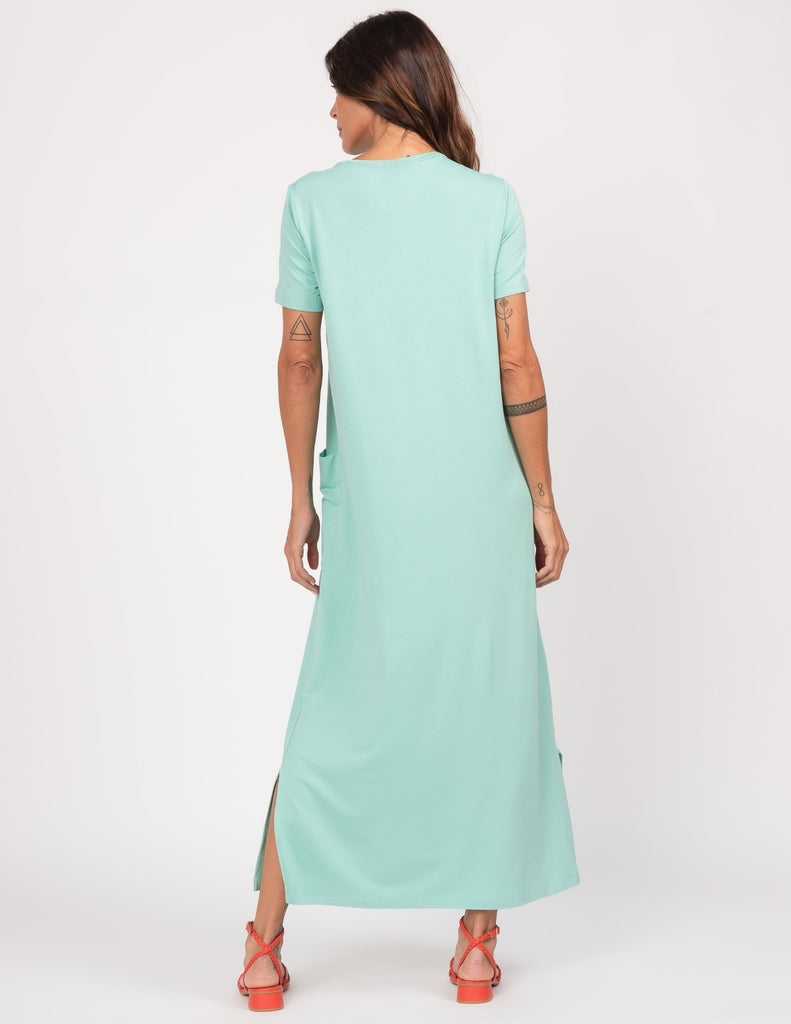 Vestido Paolla Pistache