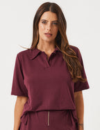 Blusa Ravenna Malbec