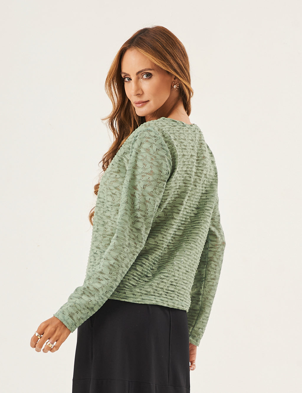 Blusa Valentina Verde Menta
