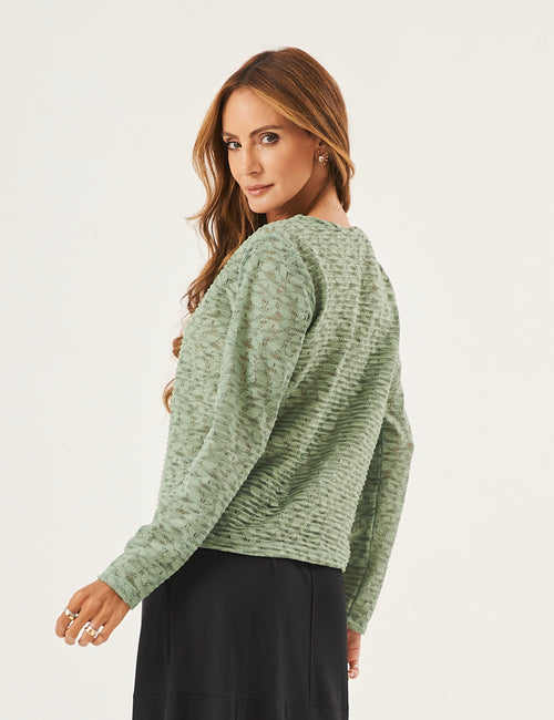 Blusa Valentina Verde Menta