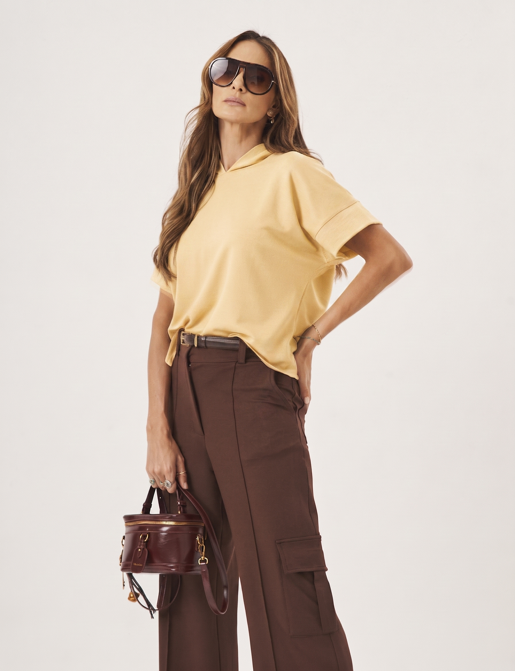 Camiseta Ophelia Amarelo Manteiga