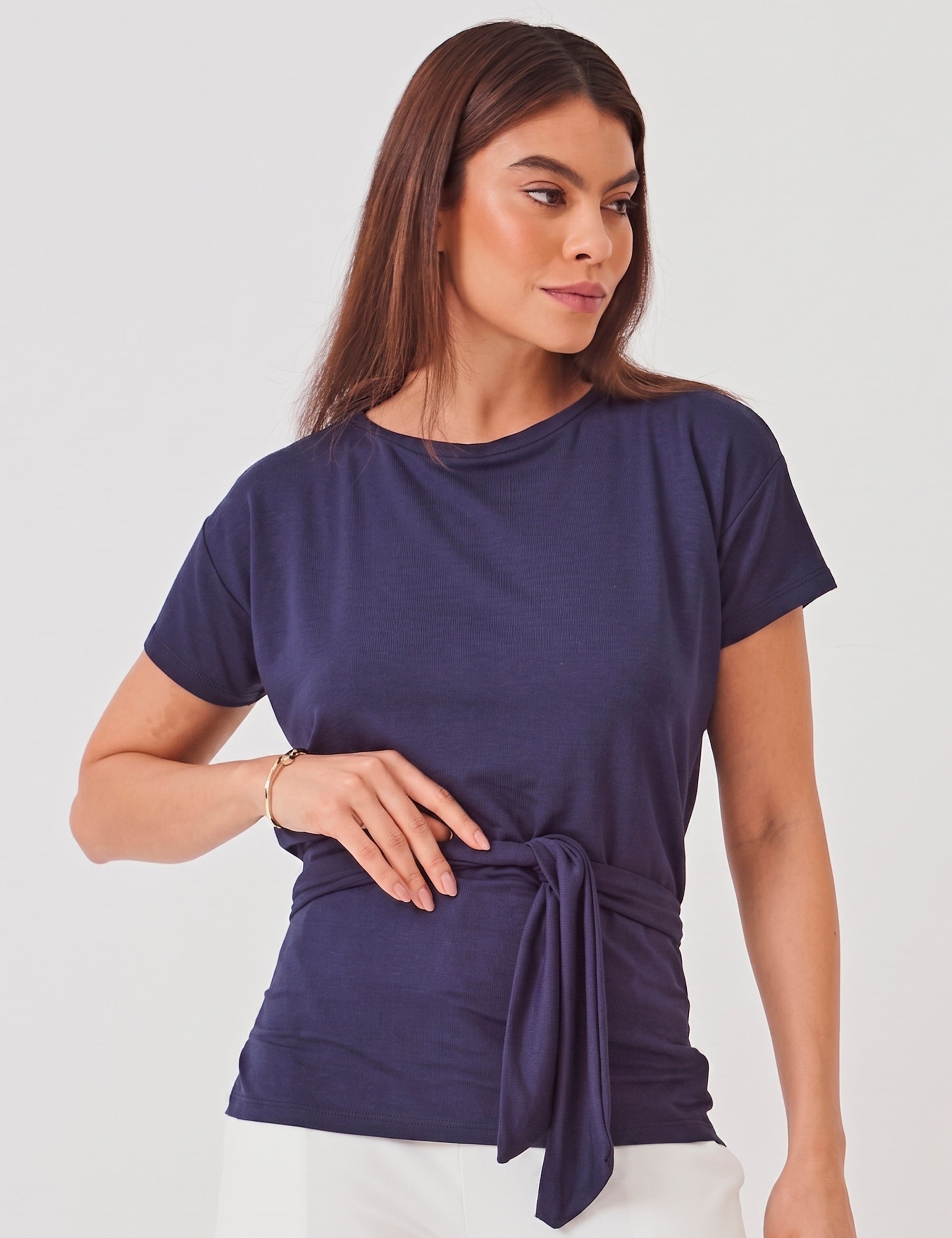 Blusa Haia Azul Marinho