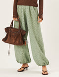 Calça Aladin Renda Verde Menta