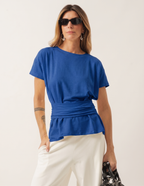 Blusa Haia Azul Bic