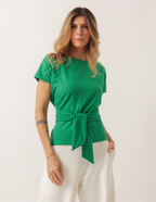 Blusa Haia Verde Bandeira