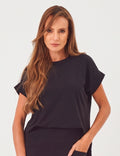 Blusa Mullet Eleonora Preto