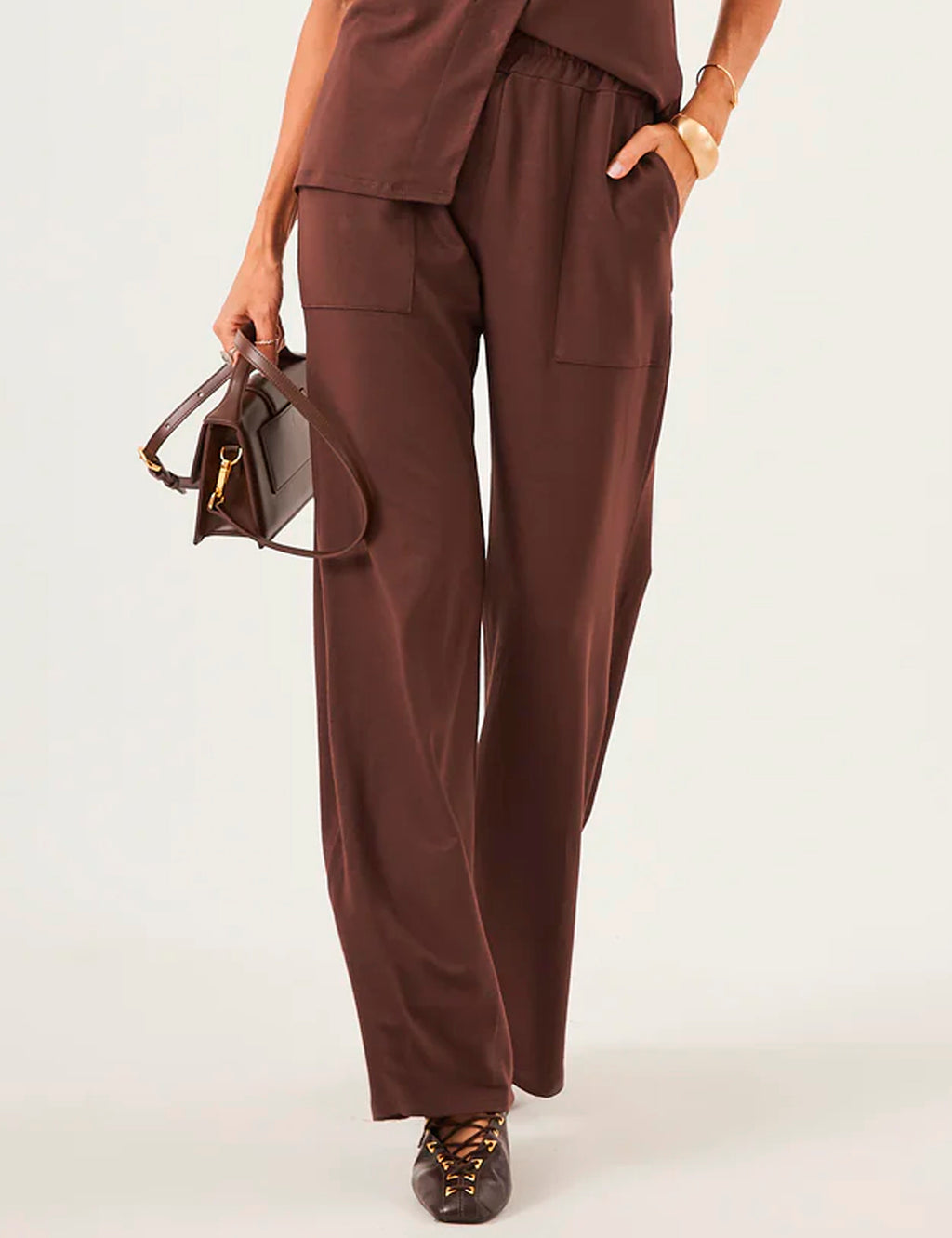 Calça Cora Marrom