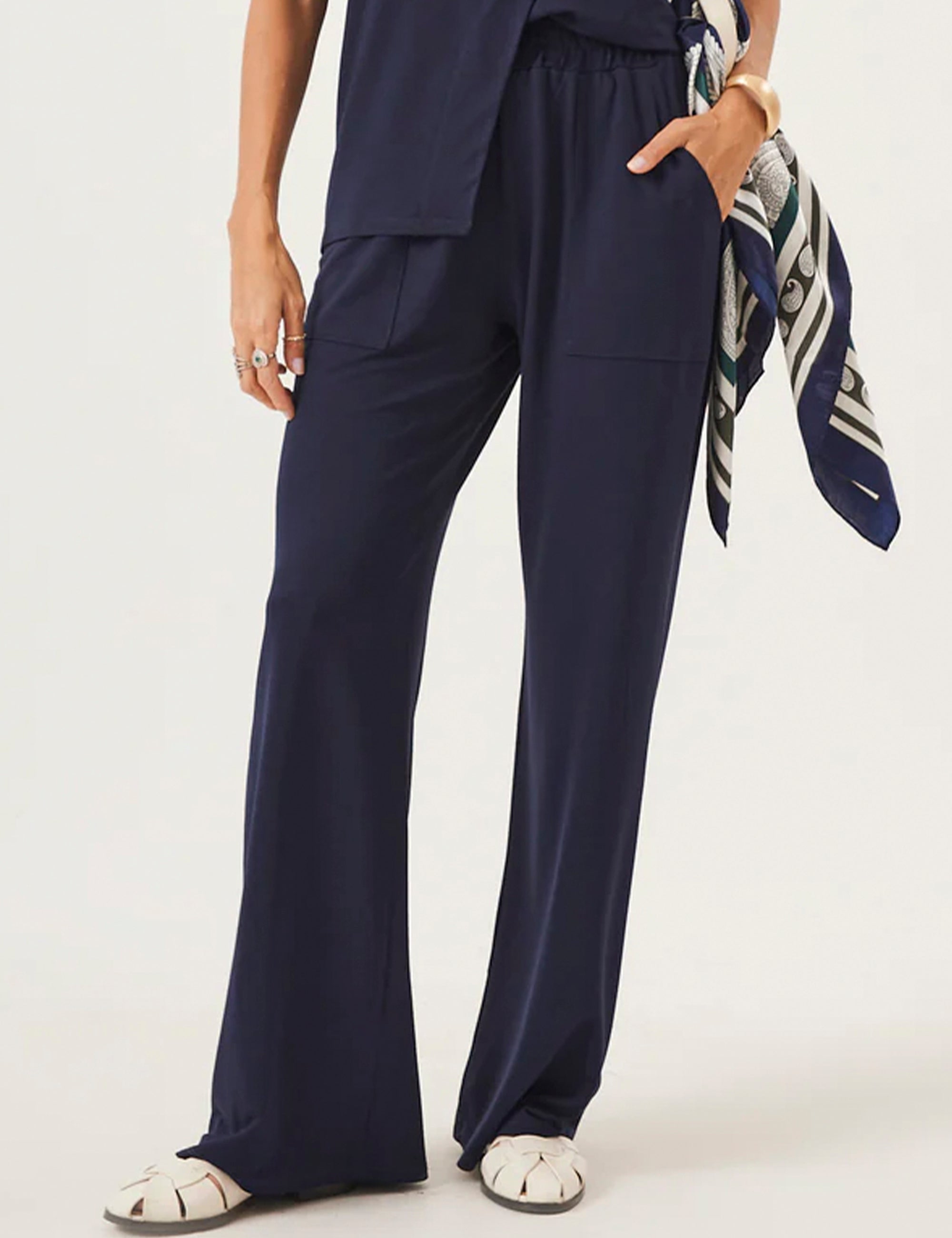 Calça Cora Azul Marinho