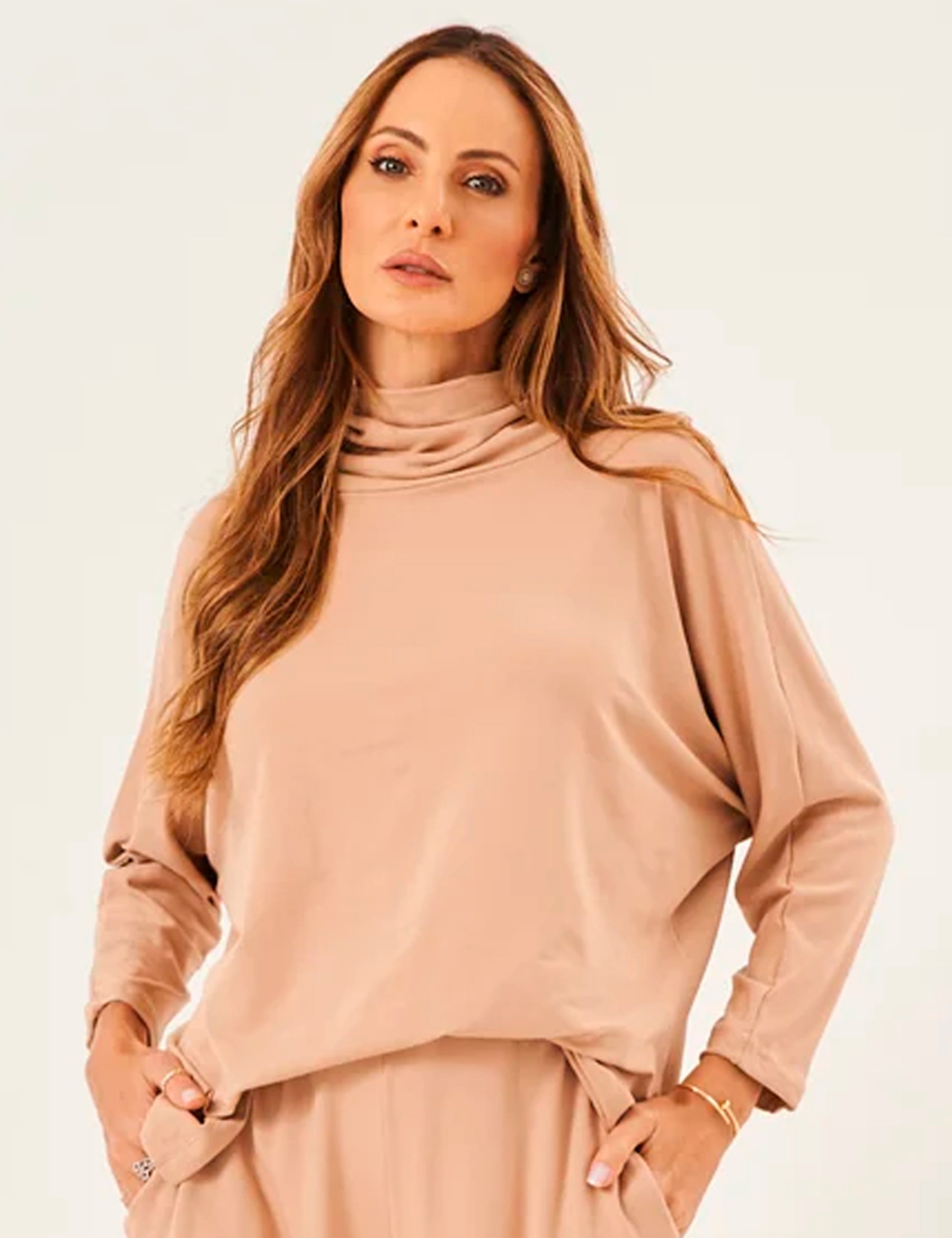 Blusa Panamá Bege