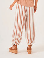 Calça Aladin Listras Marrom
