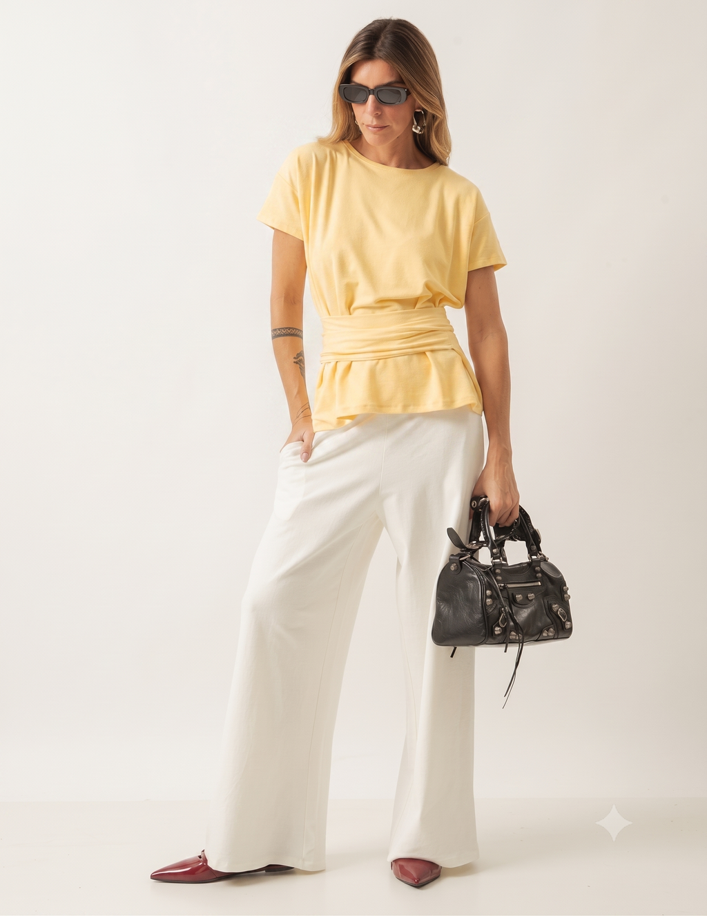 Blusa Haia Amarelo Manteiga