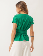 Blusa Haia Verde Bandeira