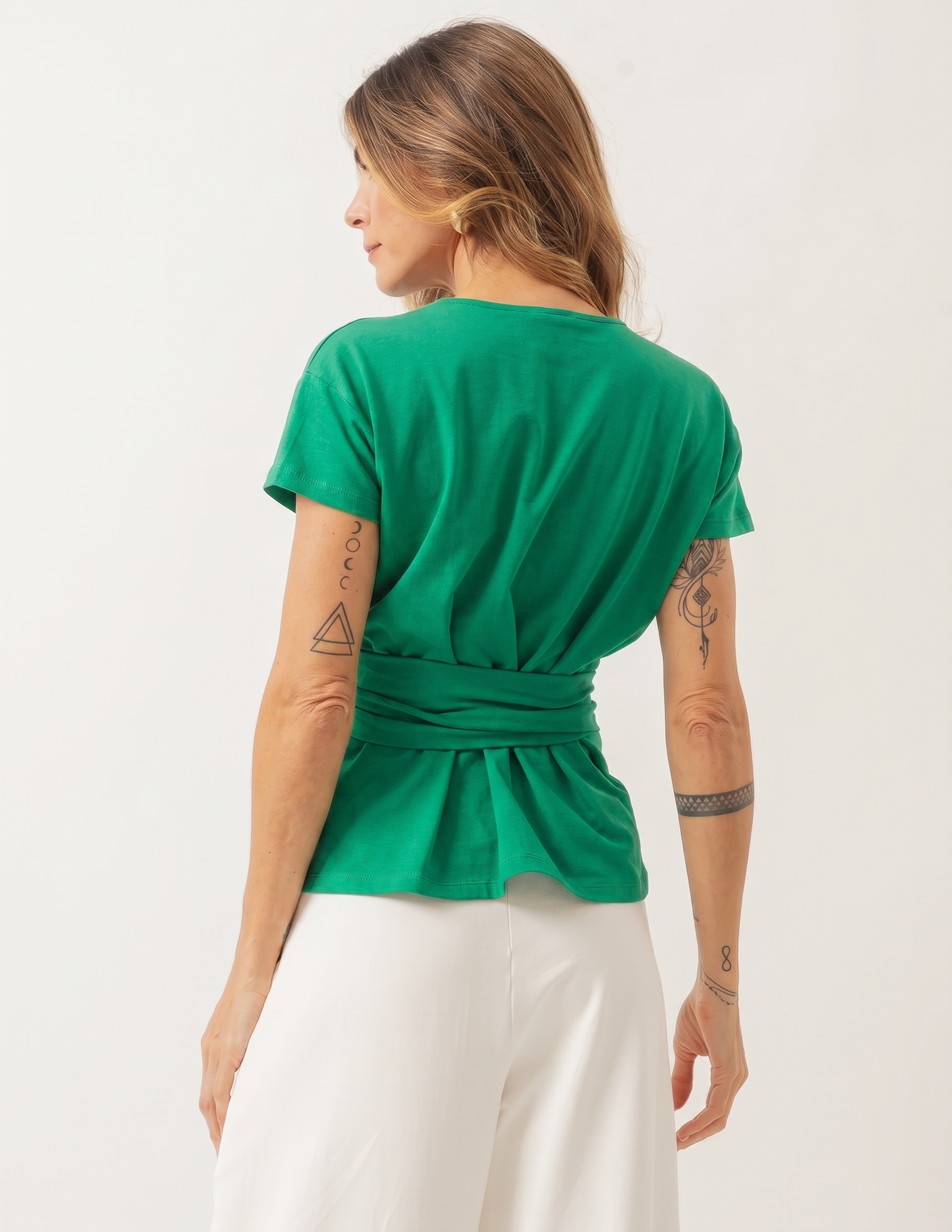 Blusa Haia Verde Bandeira