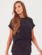 Blusa Mullet Eleonora Preto