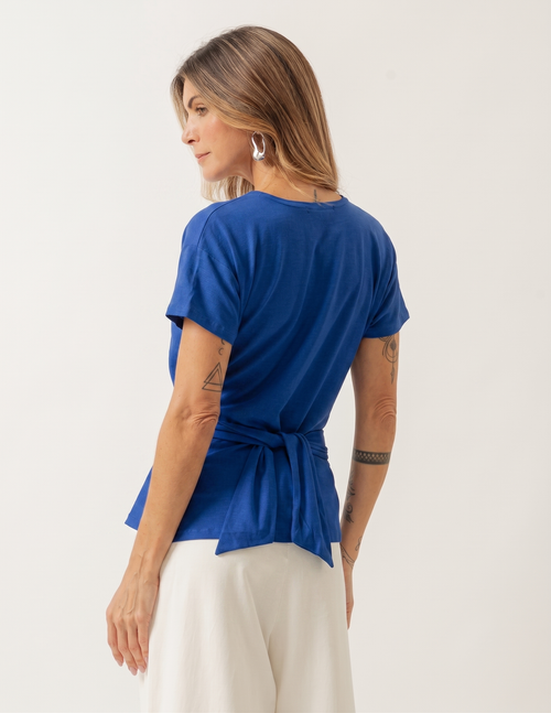 Blusa Haia Azul Bic