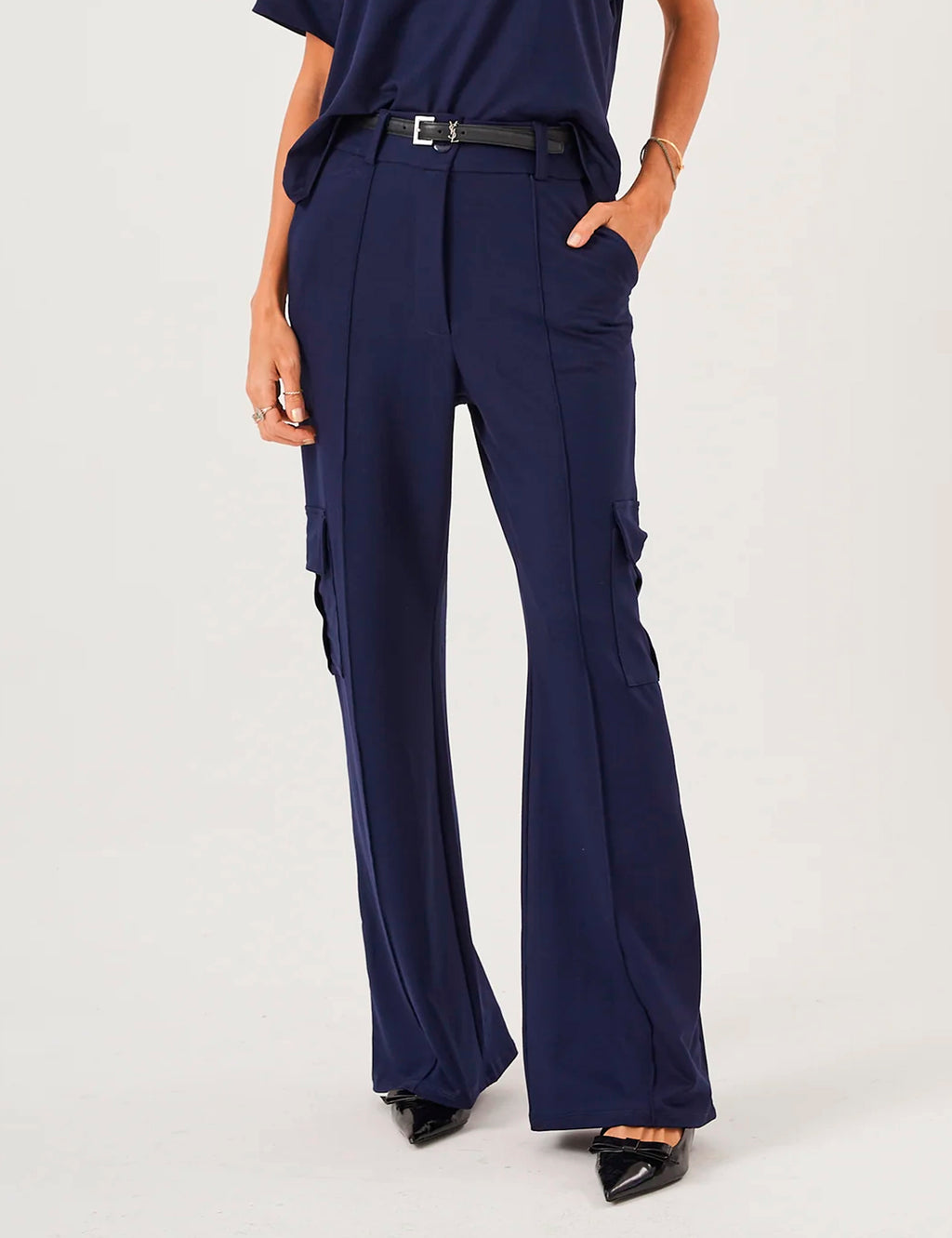 Calça Ophelia Azul Marinho