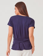Blusa Haia Azul Marinho