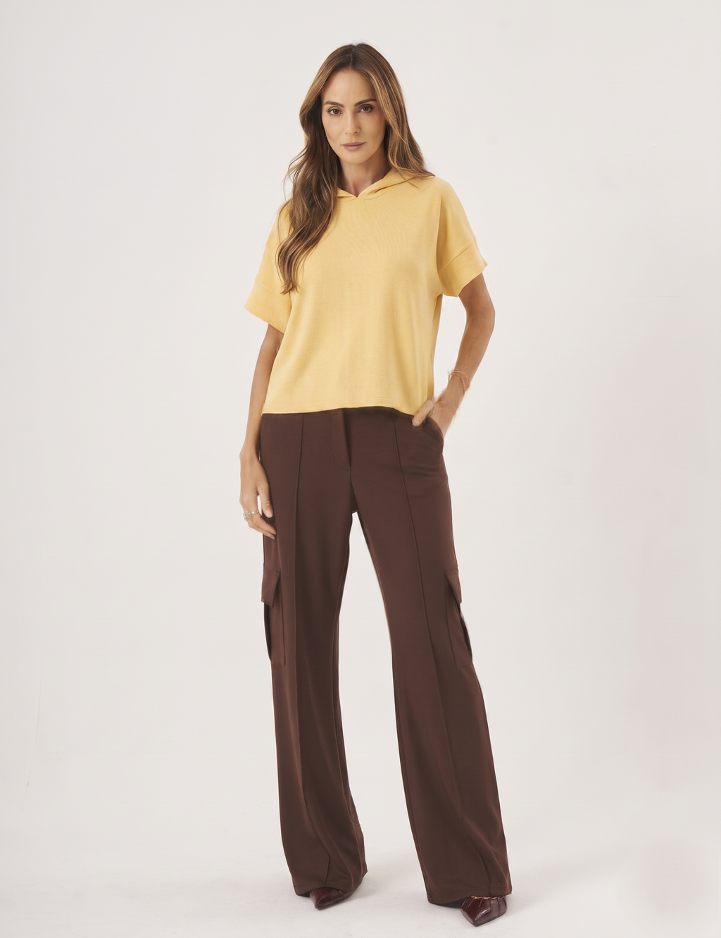 Camiseta Ophelia Amarelo Manteiga