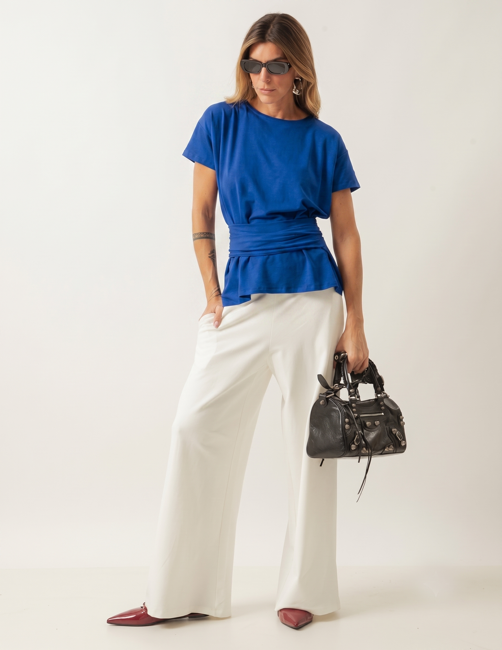Blusa Haia Azul Bic