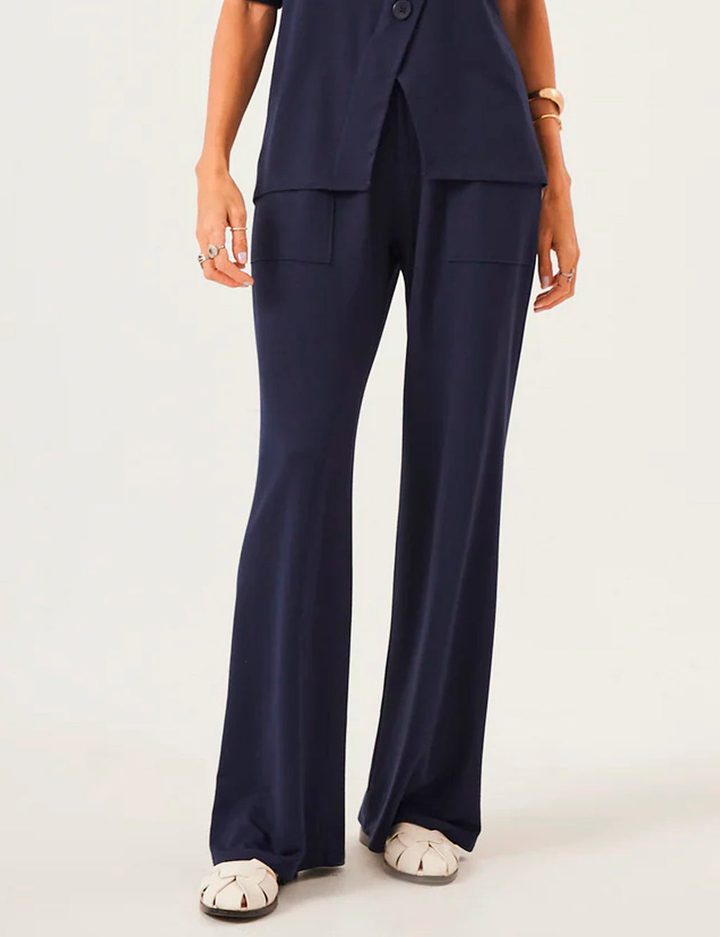 Calça Cora Azul Marinho