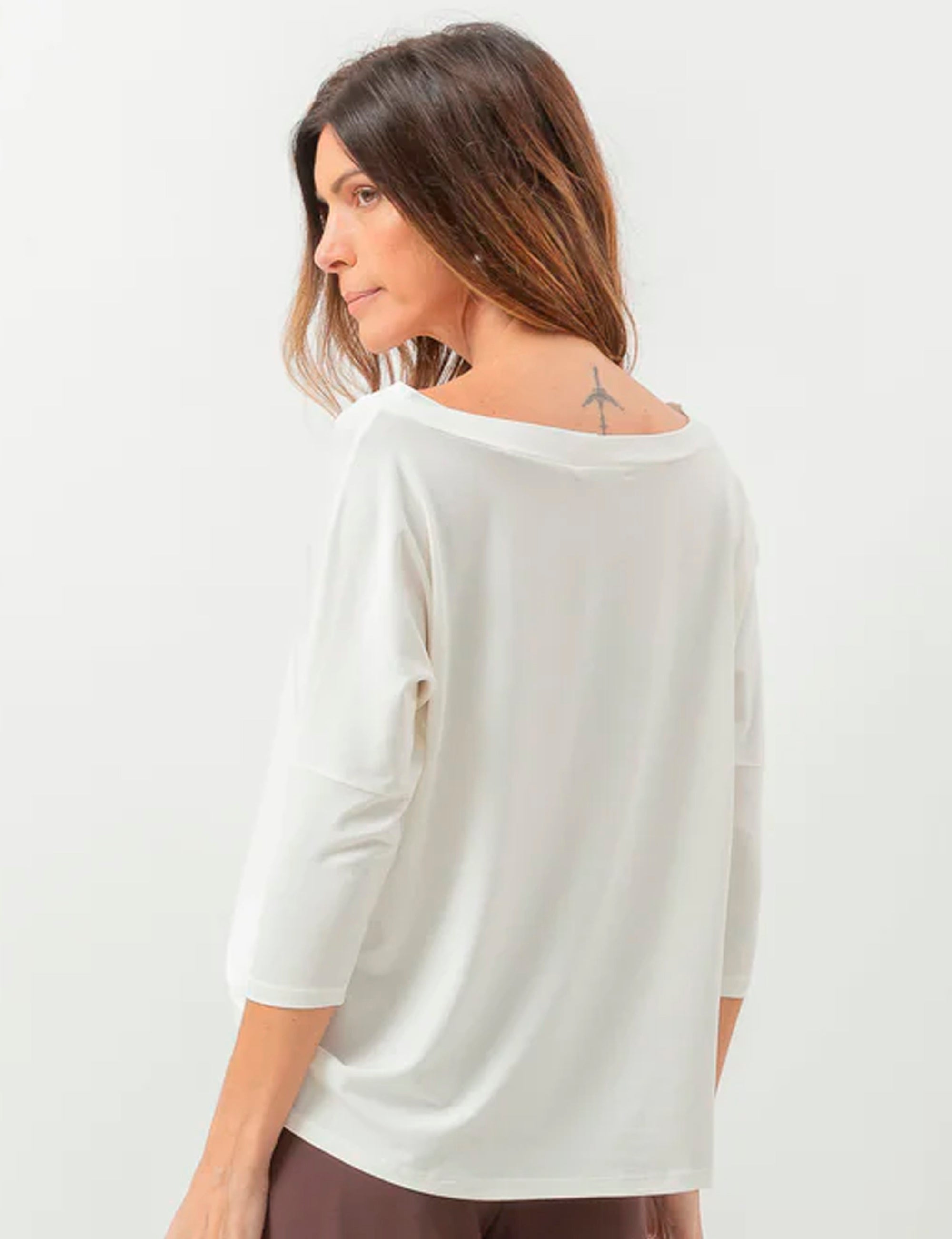 Blusa Gola Careca Off White