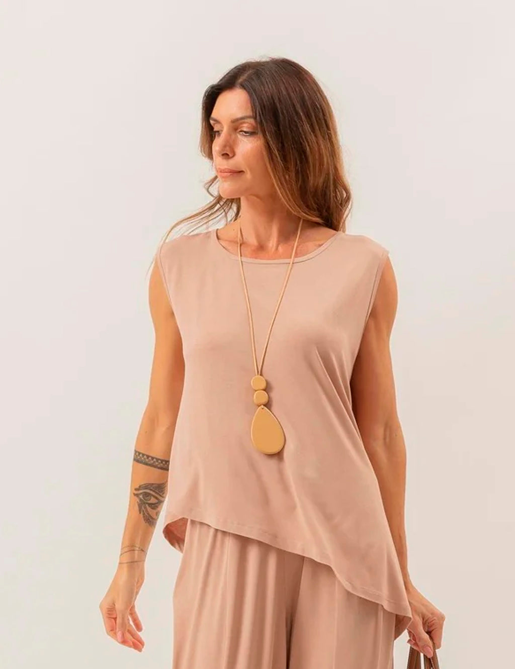 Blusa Florence Bege