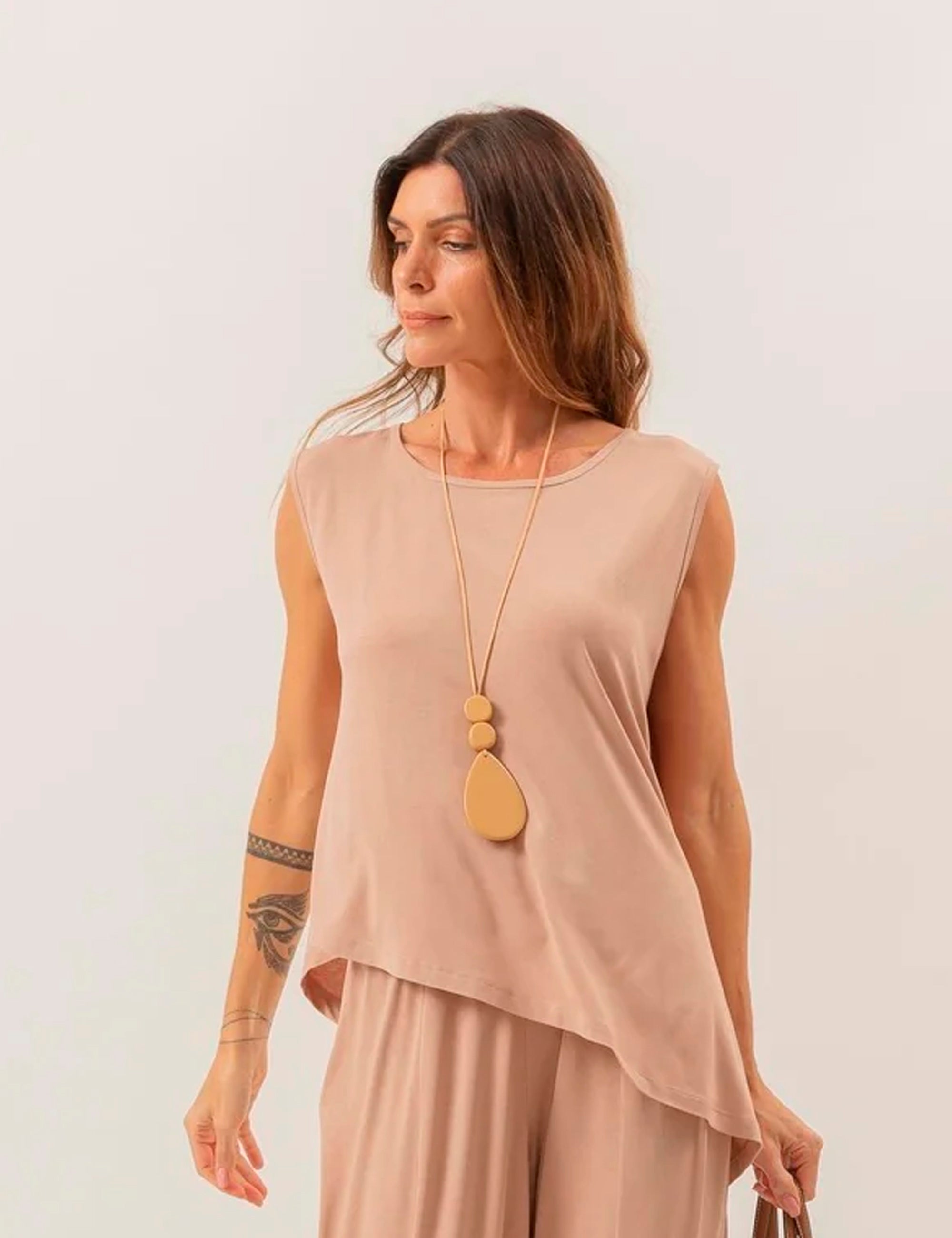 Blusa Florence Bege