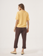 Camiseta Ravenna Amarelo Manteiga