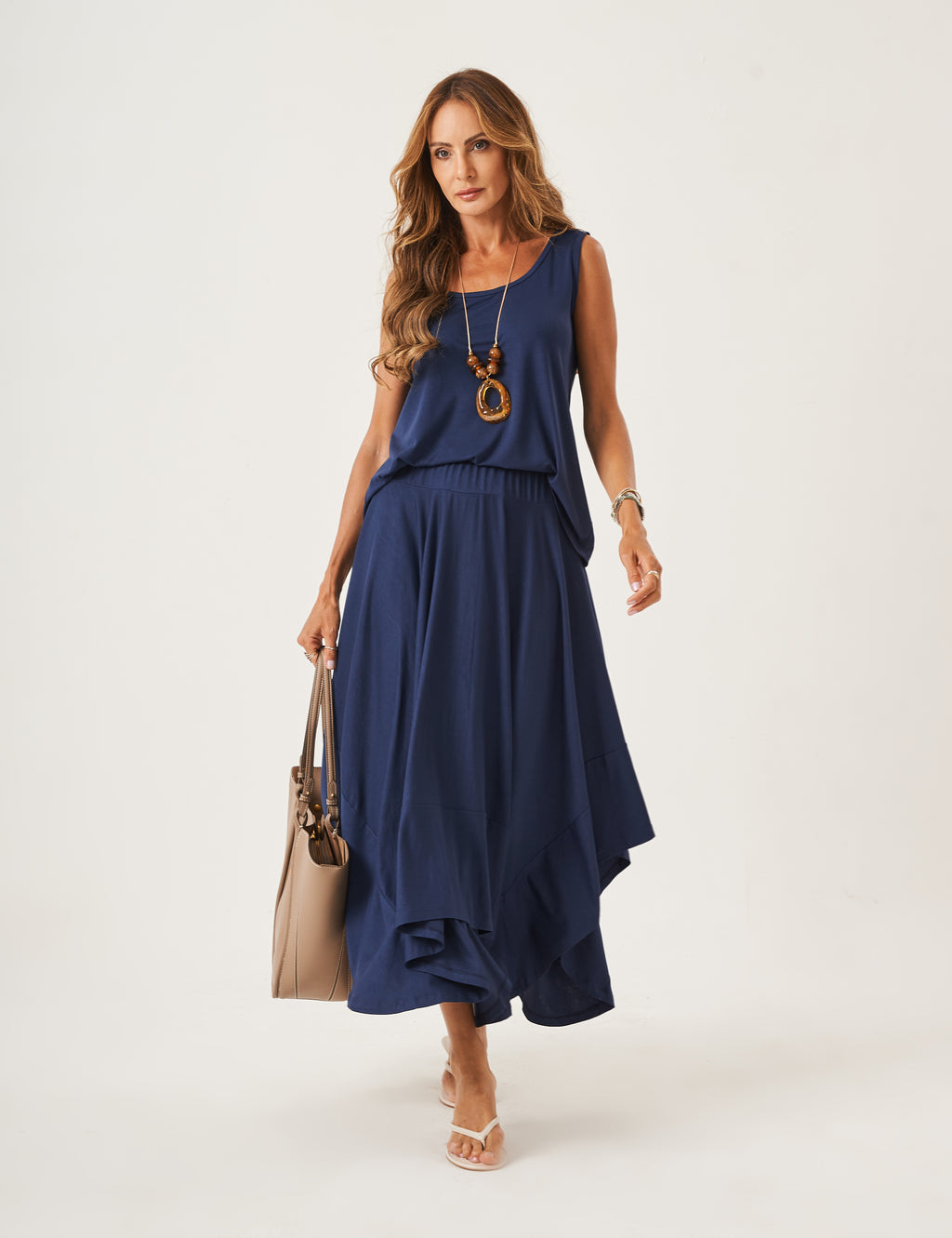 Conjunto Eloa Azul Marinho