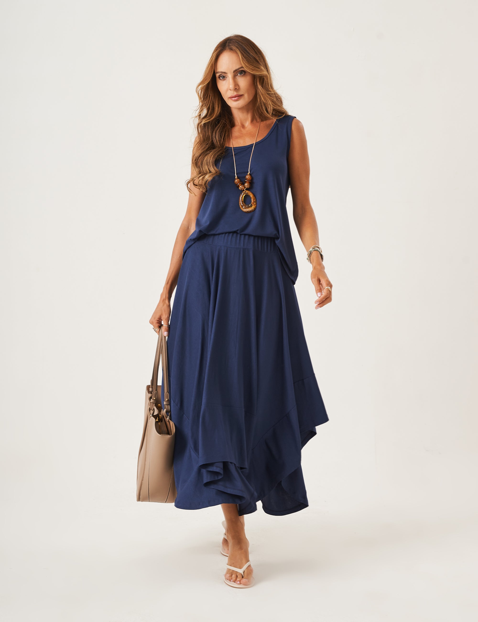 Conjunto Eloa Azul Marinho