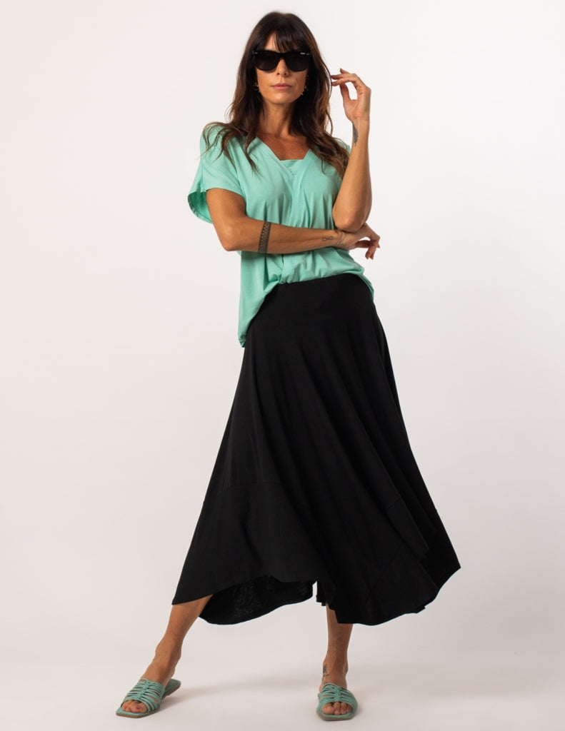 Blusa Transpassada Pistache