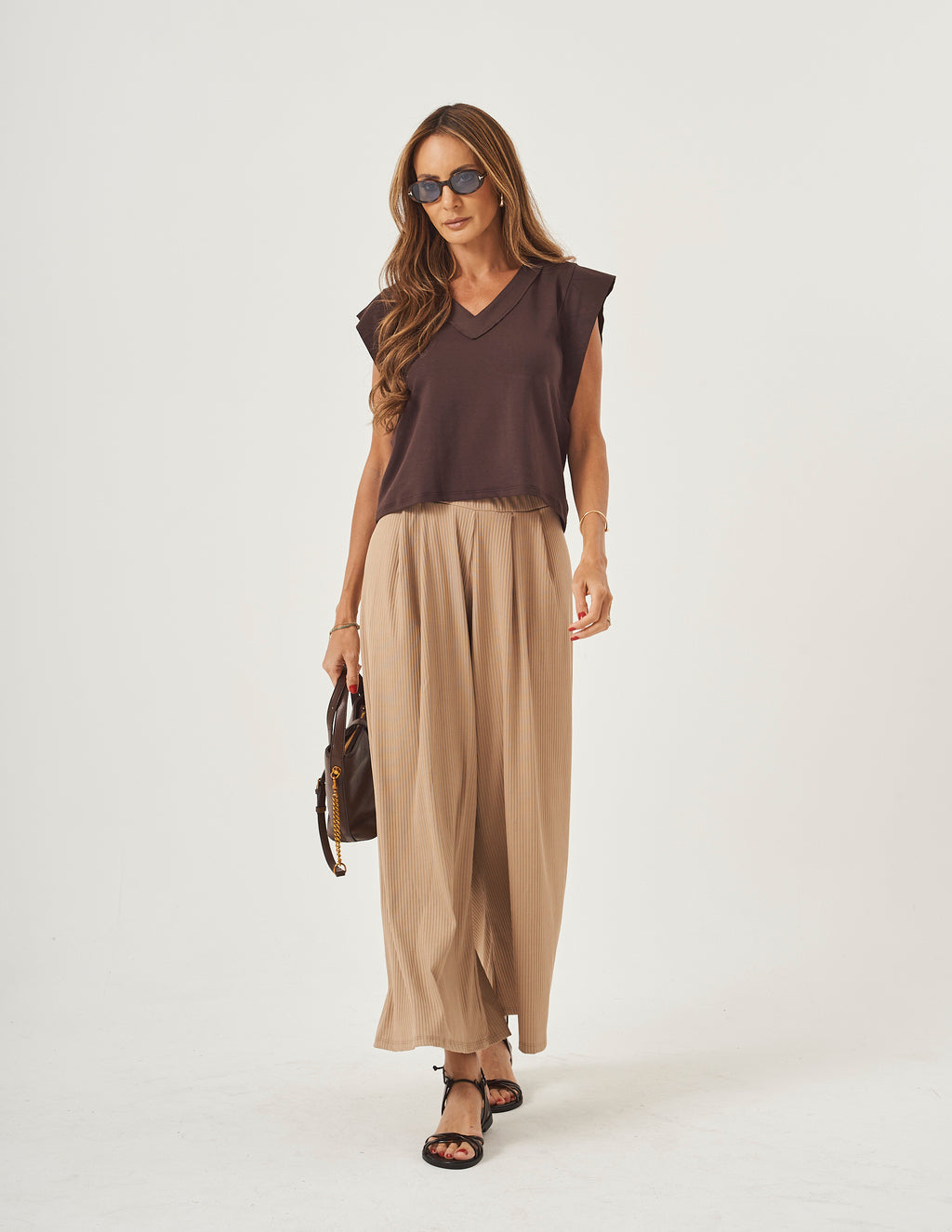 Blusa Alessia Marrom