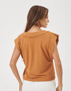 Blusa Alessia Caramelo