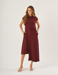 Vestido Desconstruído Jordana Malbec