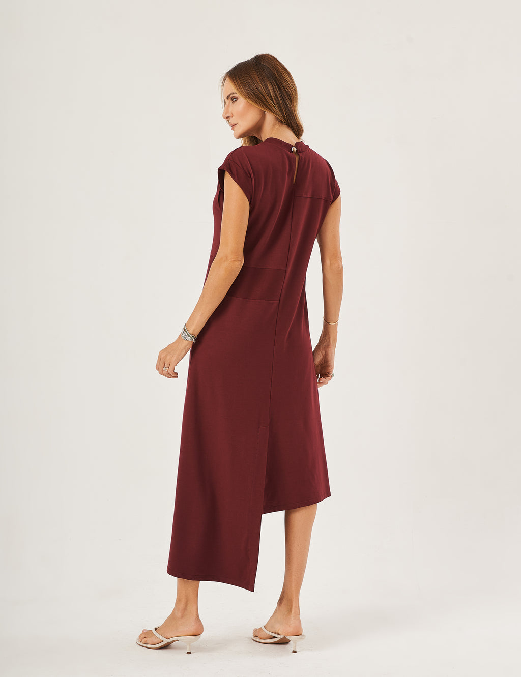 Vestido Desconstruído Jordana Malbec