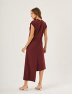 Vestido Desconstruído Jordana Malbec
