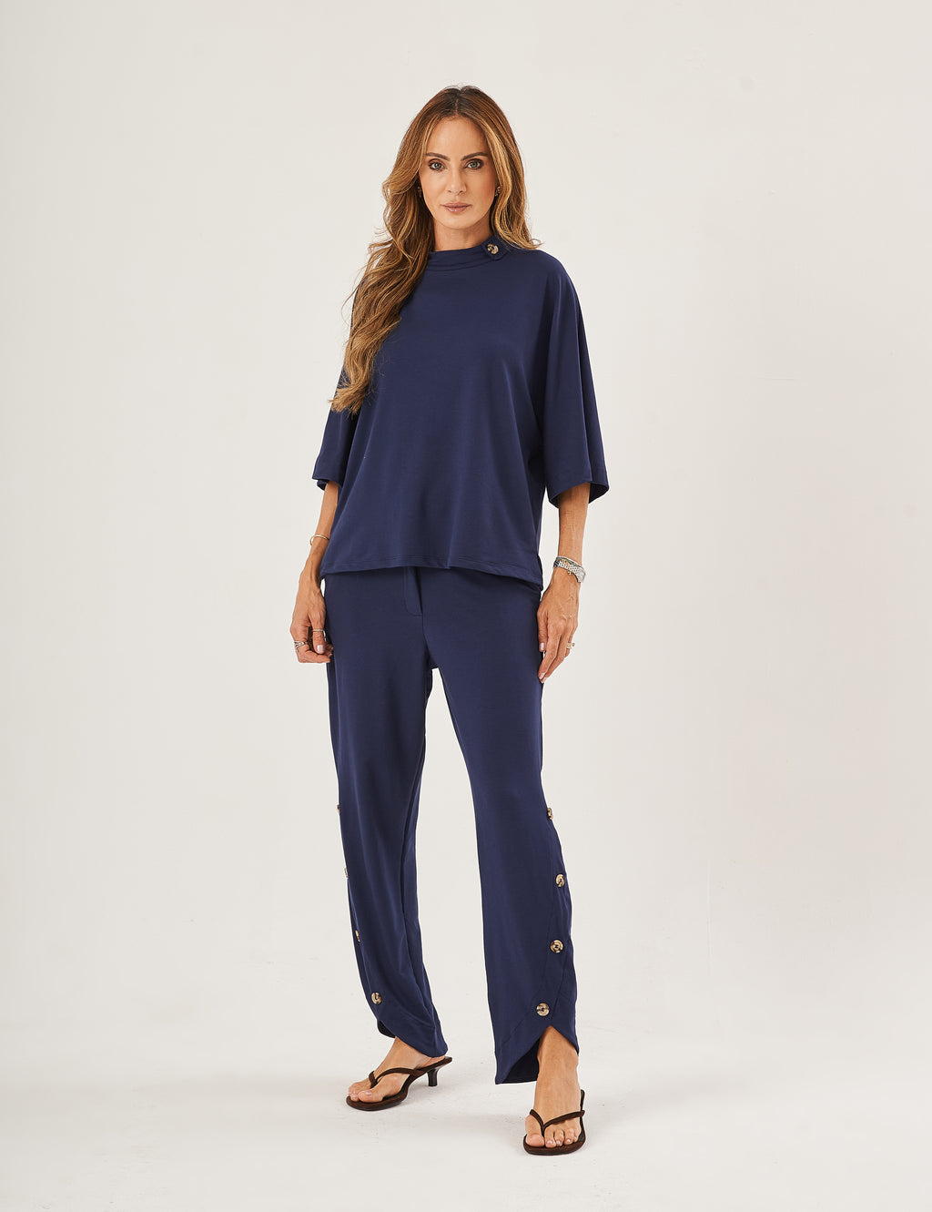 Conjunto Mavie Azul Marinho