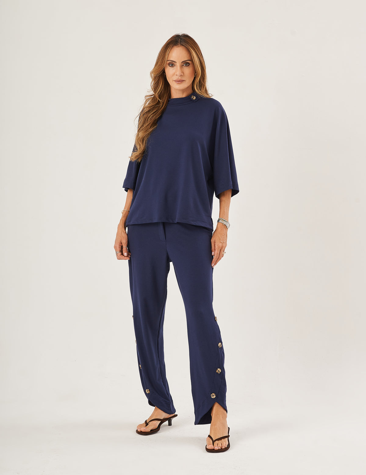 Conjunto Mavie Azul Marinho