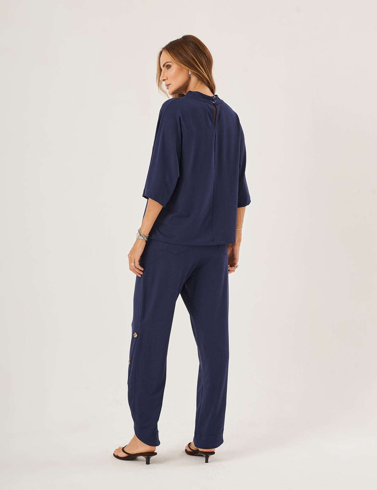 Conjunto Mavie Azul Marinho