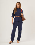 Conjunto Mavie Azul Marinho