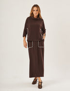 Conjunto Anne Marrom