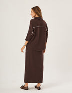 Conjunto Anne Marrom