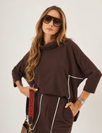 Conjunto Anne Marrom