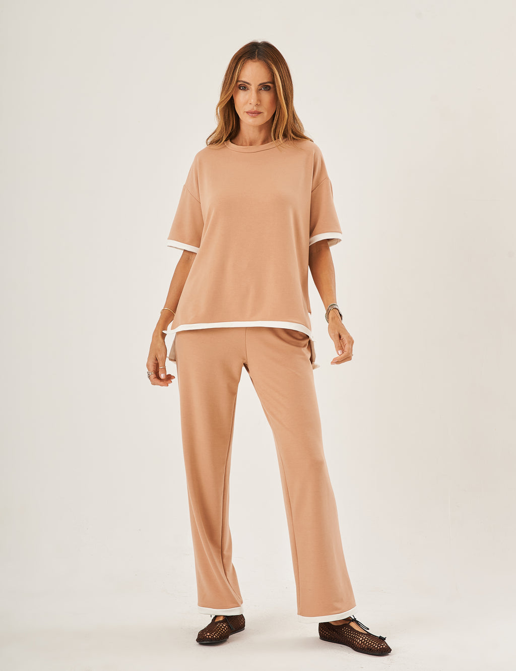 Conjunto Catarina Bege