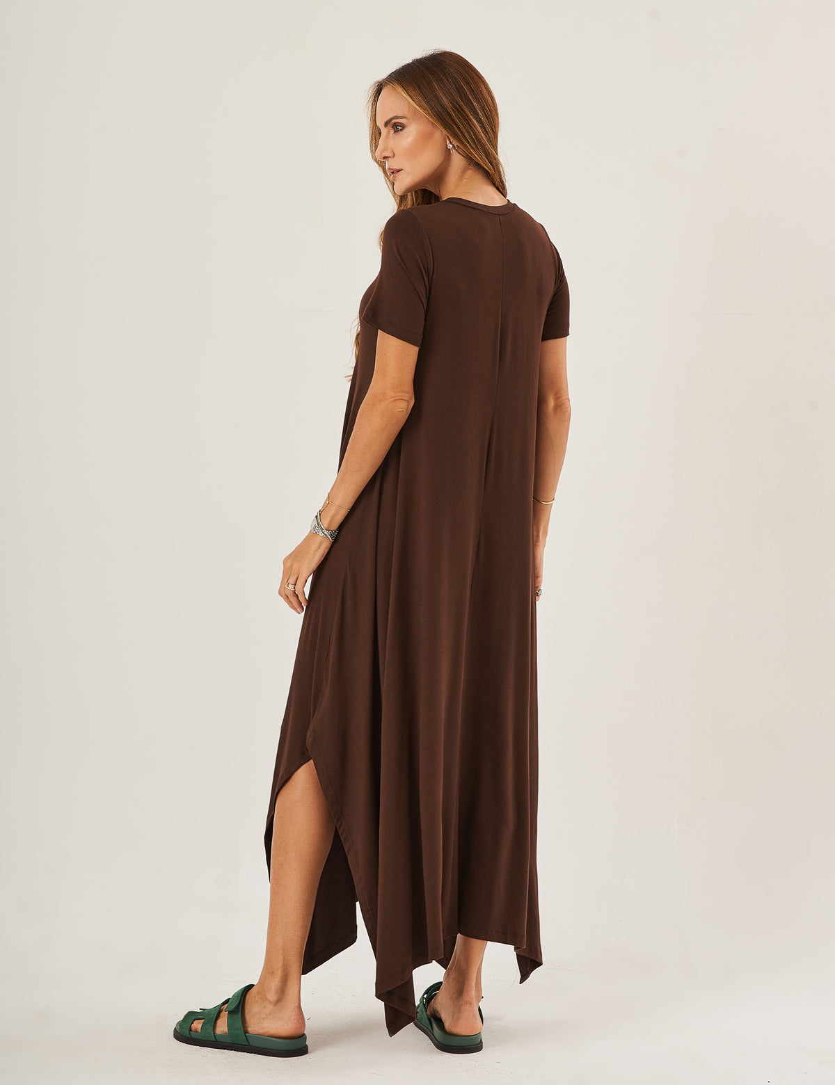 Vestido Aretha Marrom