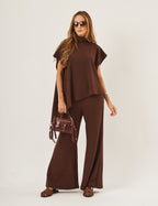 Conjunto Sara Marrom