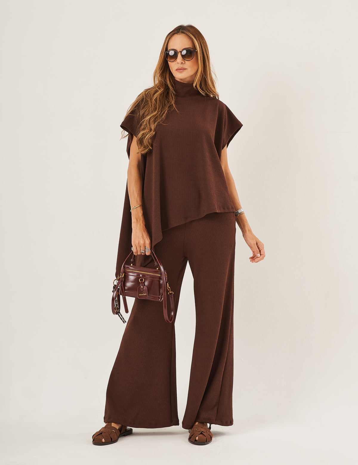 Conjunto Sara Marrom