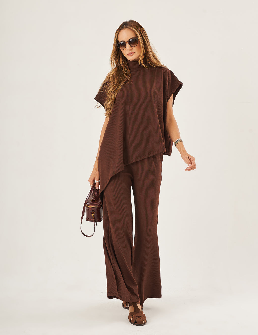 Conjunto Sara Marrom