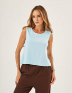 Blusa Ayla Azul Bebê