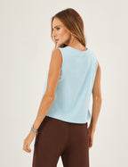 Blusa Ayla Azul Bebê
